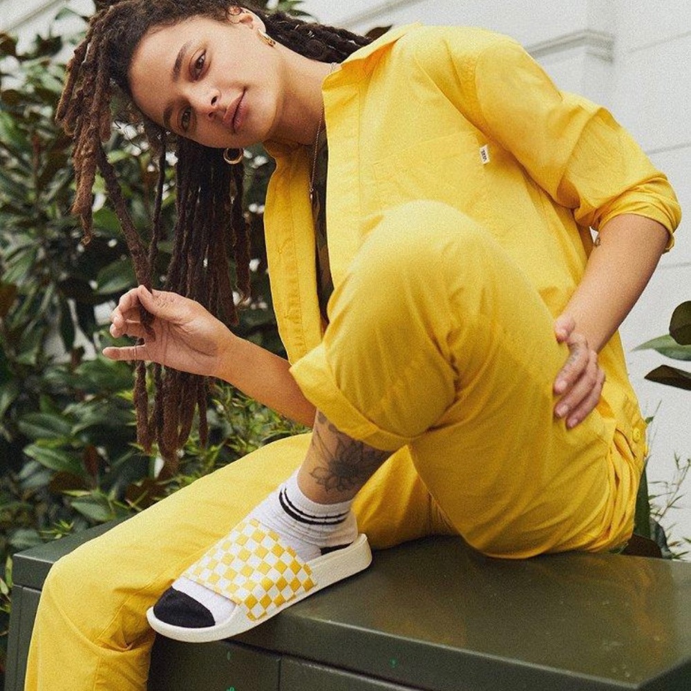 Vans x UO Yellow Jumpsuit